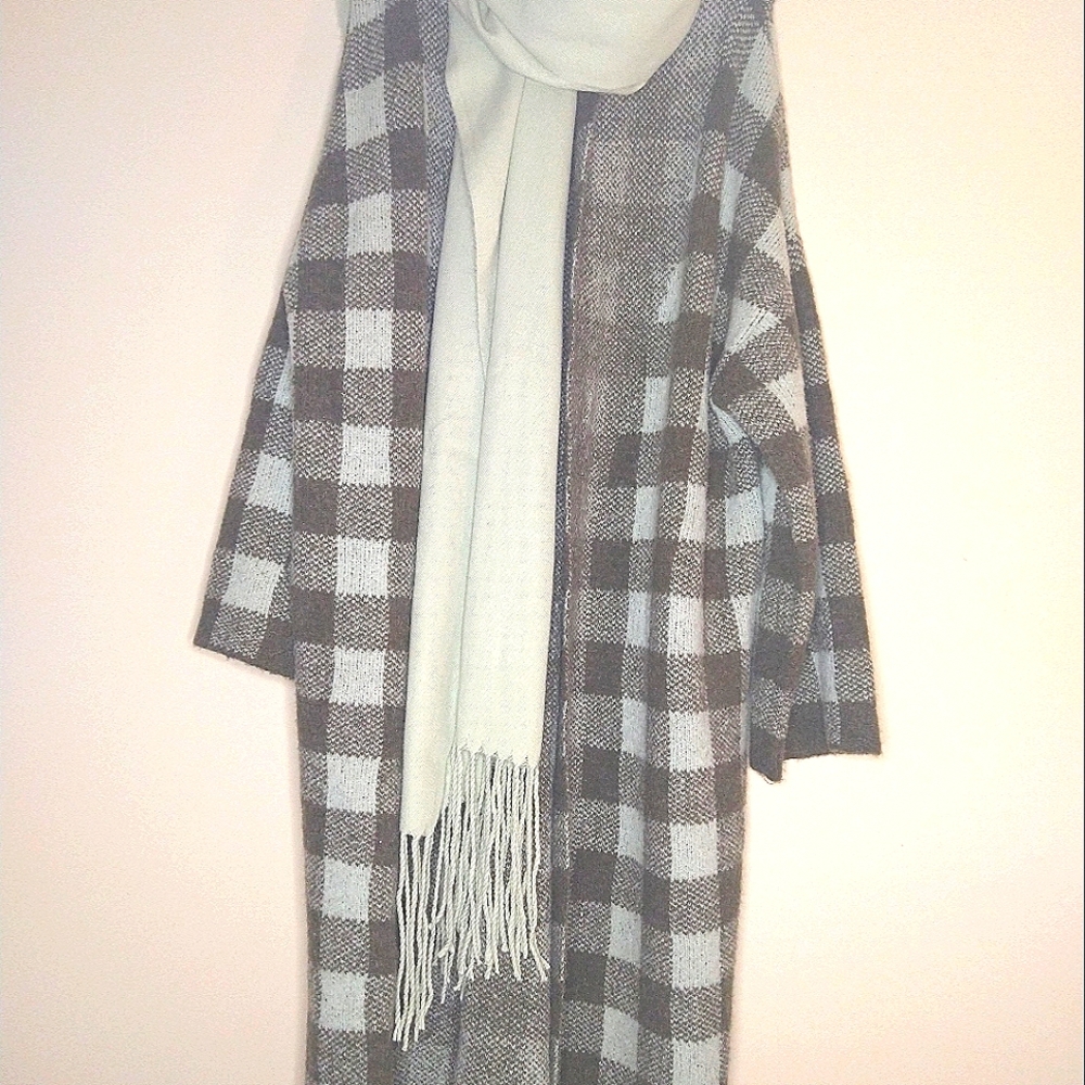 New Day cozy sweater with matching scarf